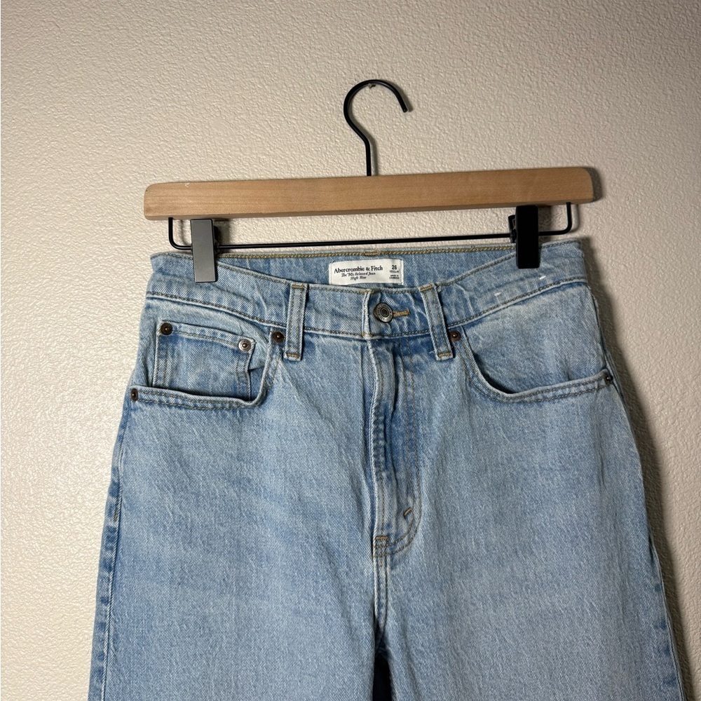 Abercrombie & Fitch The 90s Relaxed Jean High Rise 26 D7 - Picture 5 of 9
